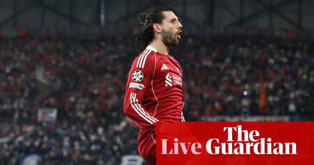 Marseille v Liverpool: Champions League – live | Champions League