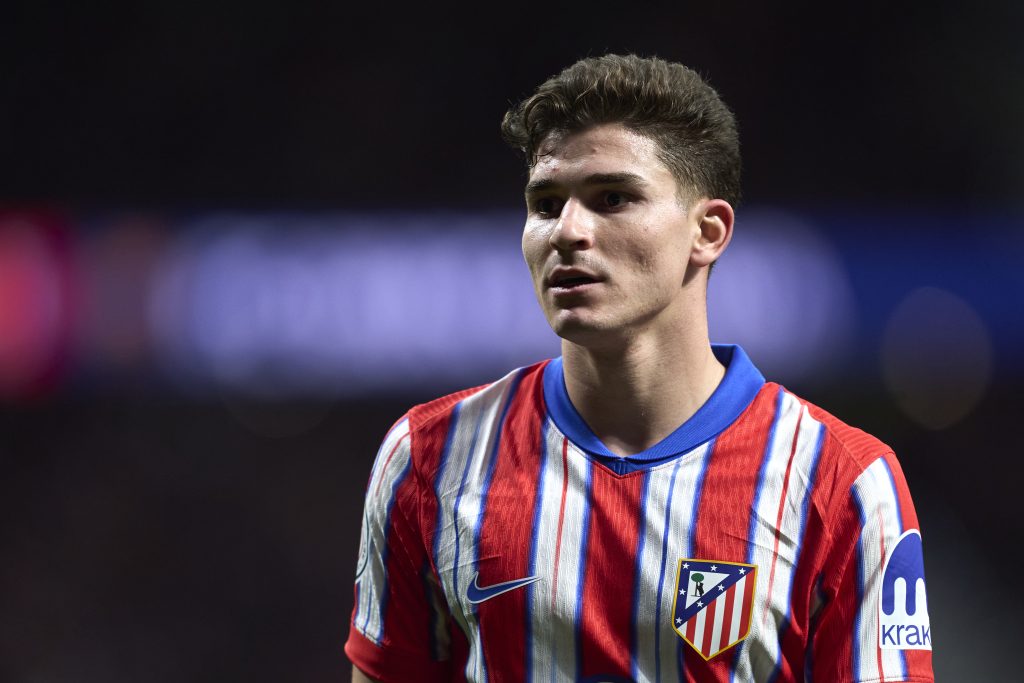 Julián Álvarez: probabilidades de gol vs Real Sociedad en el duelo por La Liga (Getty Images)