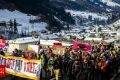 Proteste la Davos, înaintea Forumului Economic Mondial: ”Trump e simbolul imperialismului”