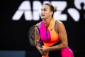 Sabalenka passes first-round test of Rakotomanga Rajaonah in straight sets