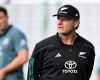 All Blacks coach Scott Robertson departs his role