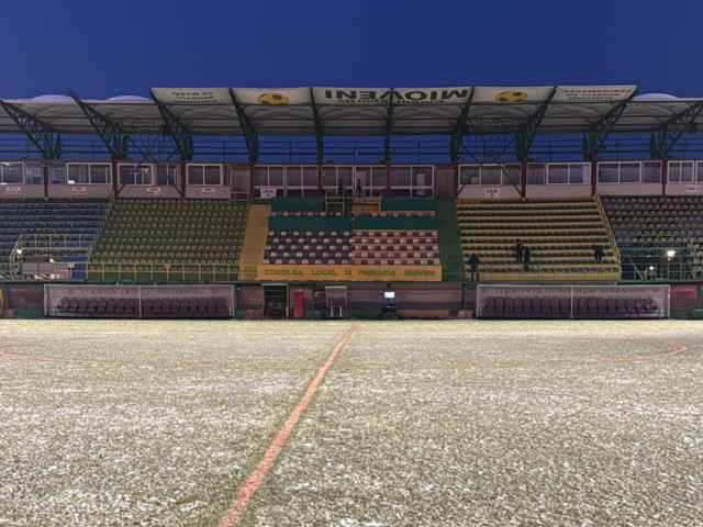 Galerie Foto | Cum se prezintă gazonul de la Mioveni, înainte de FC Argeș