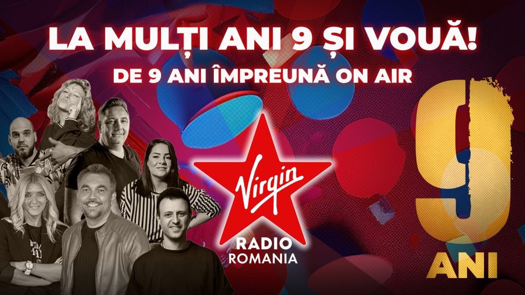 CONCURS: Virgin Radio Romania la 9 ani! : VIRGIN RADIO ROMANIA