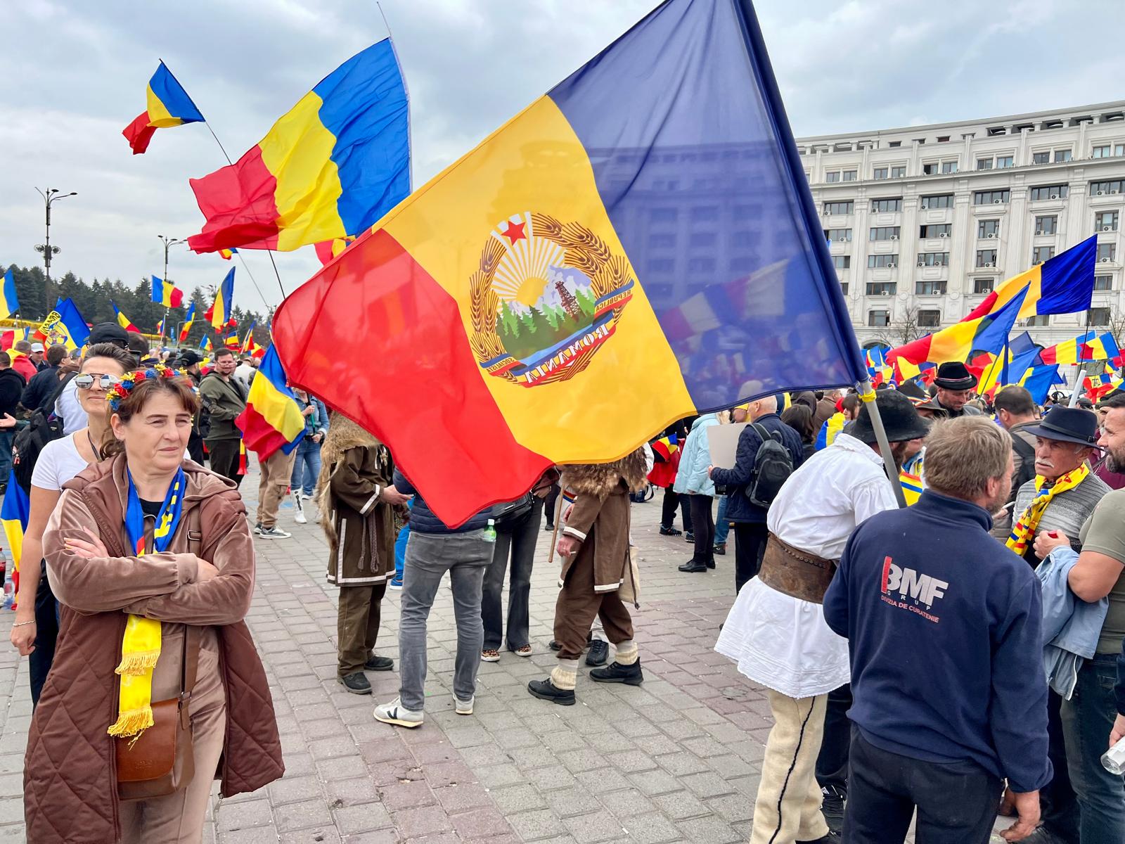 Azi, România a fost martoră la o manifestație de amploare, organizată de Alianța pentru unirea României, intitulată sugestiv „Marșul pentru libertate și democrație”