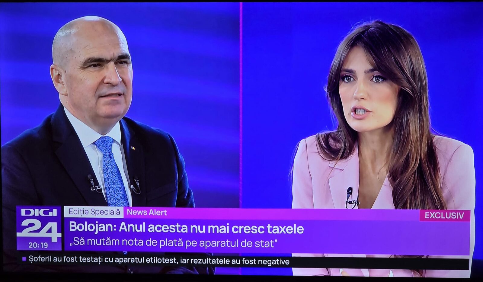 Premierul Bolojan despre absența României la Davos, poziția lui Simion privind Groenlanda și situația încălzirii din Craiova