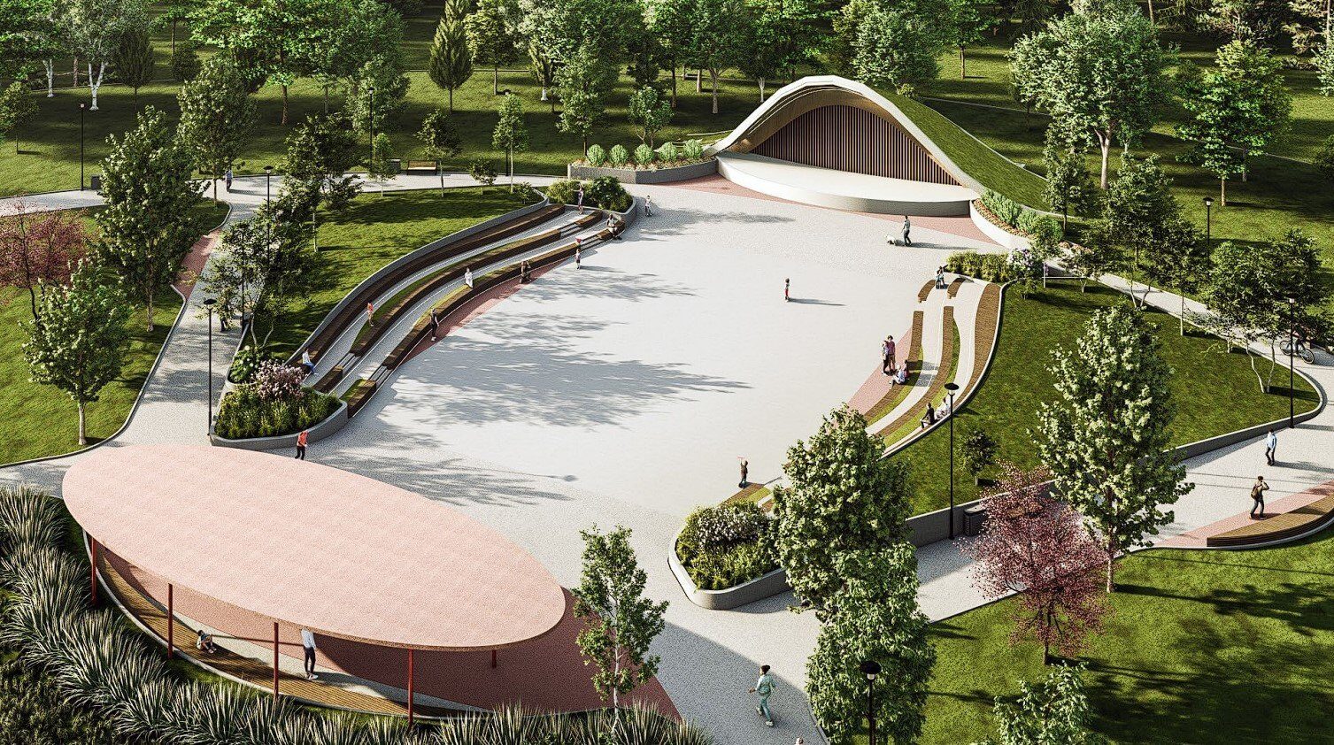 Sector 6: Scenă multifuncțională de 11 m în Parcul Crângași, aproape 1,5 milioane €