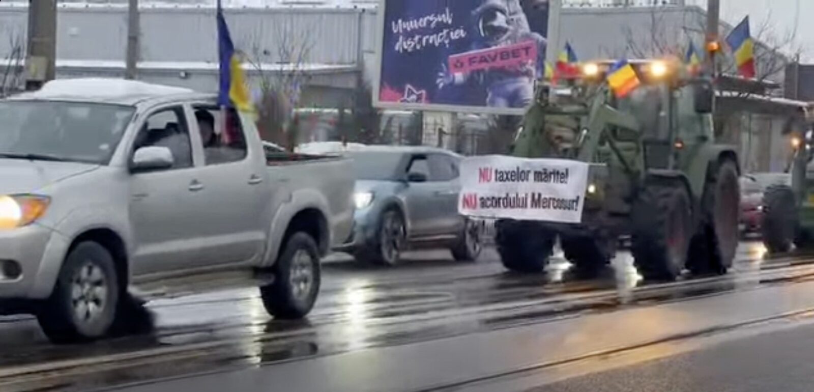 Fermierii clujeni au ieșit în stradă pentru a-și exprima nemulțumirea față de acordul comercial Mercosur, un document care stârnește controverse la nivel național și european