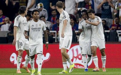 tres goles en ocho minutos cuando el árbitro había dato tres