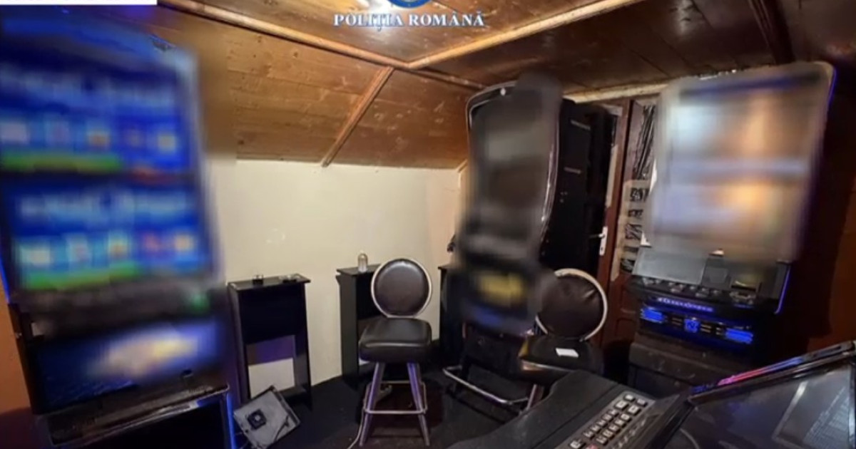 Un bărbat din Mehedinți este cercetat penal după ce și-a amenajat în propria casă o sală de jocuri de noroc