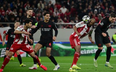 Olympiacos – Bayer Leverkusen 0-2. Germanii au marcat două goluri în două minute și au prima șansă la calificare