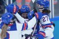 Bilka nets two, U.S. women's hockey routs Canada at Olympics