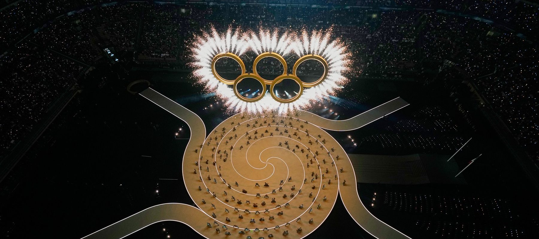 Imagini spectaculoase de la ceremonia de deschidere a Jocurilor Olimpice de Iarnă de la Milano-Cortina