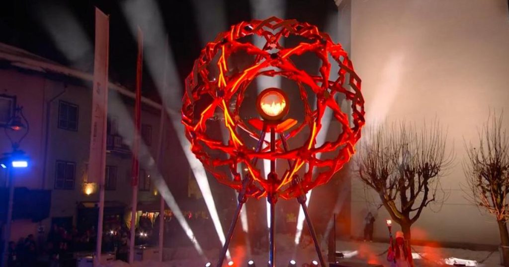 La fiaccola olimpica