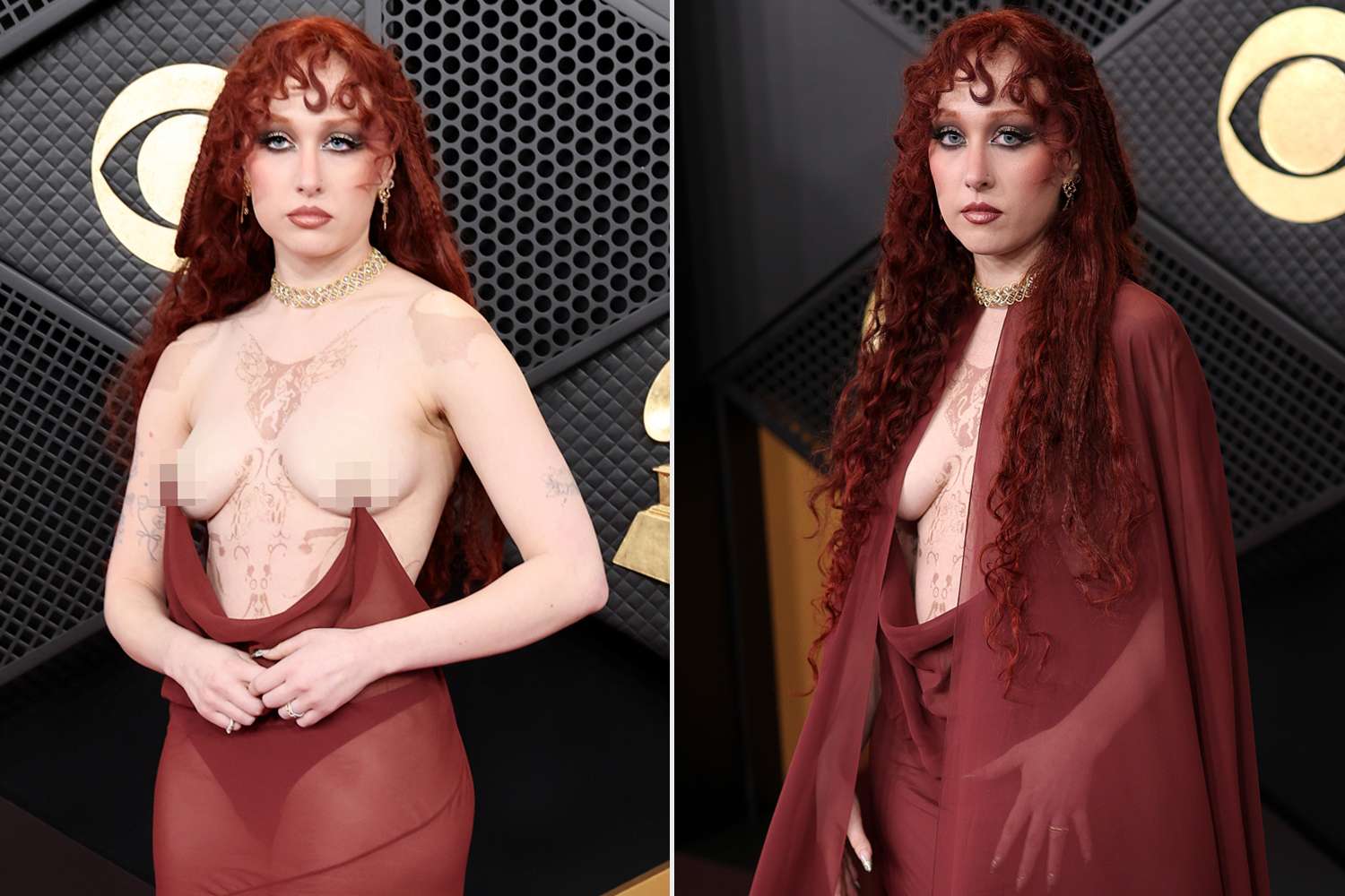 Chappell Roan strălucește într-o rochie transparentă la Grammy 2026!