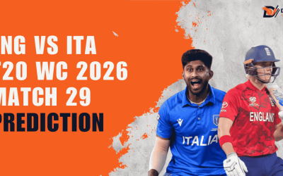ENG vs ITA T20 WC 2026 Match 29 Odds & Prediction(16 FEB)