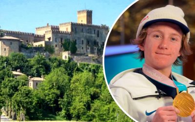 Team USA’s Red Gerard’s family is staying inside this Italian castle for Olympics – NBC 7 San Diego