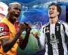 Galatasaray-Juventus maçının ilk 11'leri belli oldu