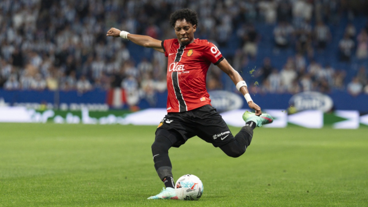 Johan Mojica fue una de las grandes figuras de Mallorca ante Sevilla