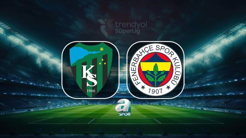 Kocaelispor-Fenerbahçe canlı maç | Trendyol Süper Lig 20. hafta