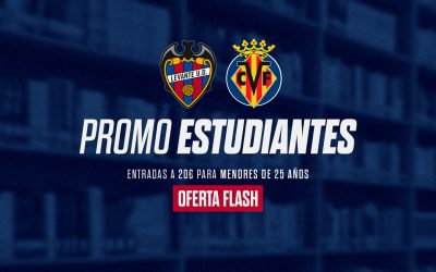El Levante UD lanza una promoción especial para jóvenes y estudiantes de cara al partido ante el Villarreal CF | Levante UD