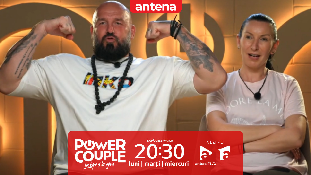 Power Couple România, 16 februarie 2026. Luiza și Cătălin Zmărăndescu au câștigat superputerea pentru a cincea oară | Video