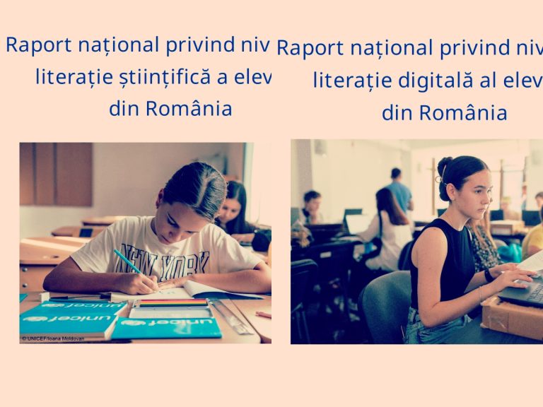 Un procent de o treime dintre elevi întâmpină dificultăți în literație științifică și digitală, arată rapoartele UNICEF și Ministerul Educației