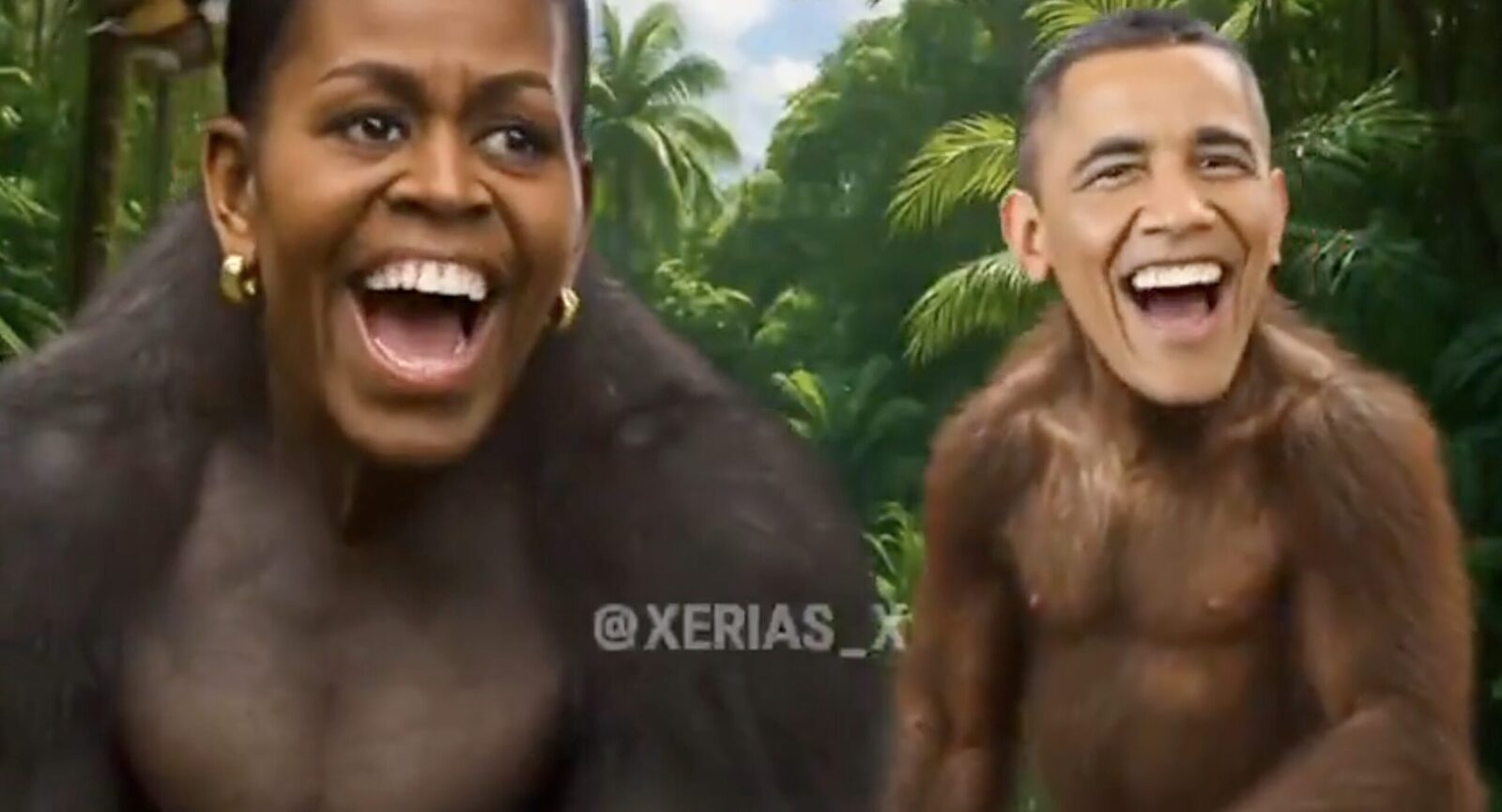 Fostul președinte american Barack Obama și soția sa, Michelle, au fost ținta unui montaj video care a stârnit controverse și acuze de manipulare online