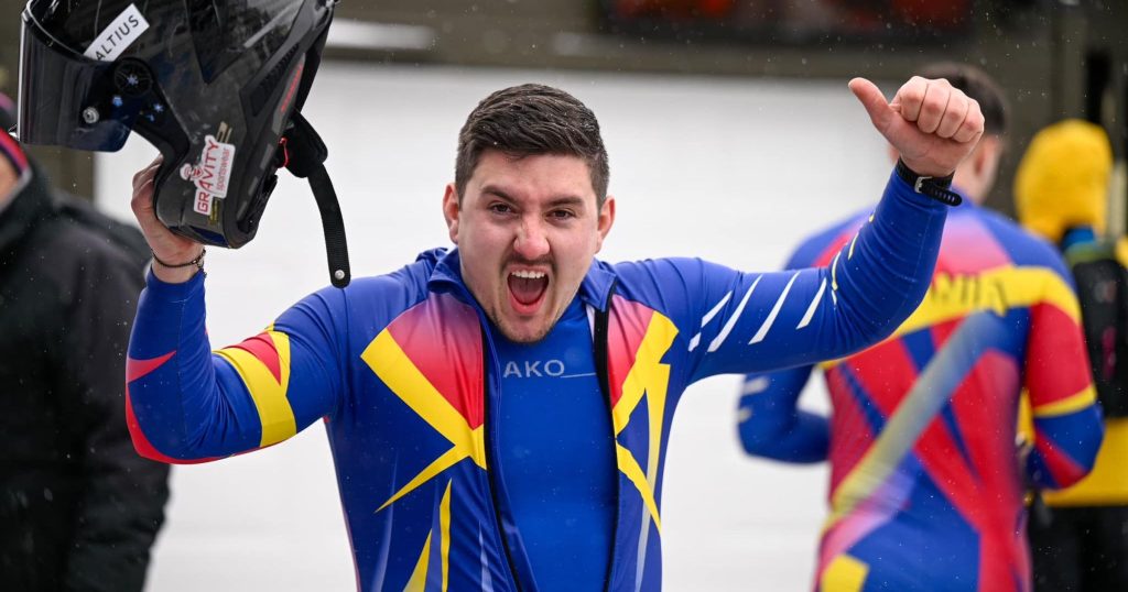 Mihai Cristian Tentea și George Iordache, clasare excepțională la jumătatea concursului de bob