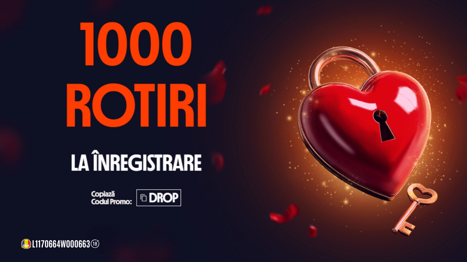 Valentine’s Day 2026: Betano oferă 1000 de rotiri gratuite!