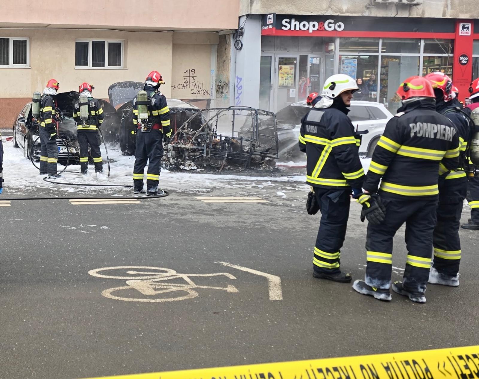 RAR: Autoritățile nu au comunicat date despre autovehiculul electric incendiat în Sector 6