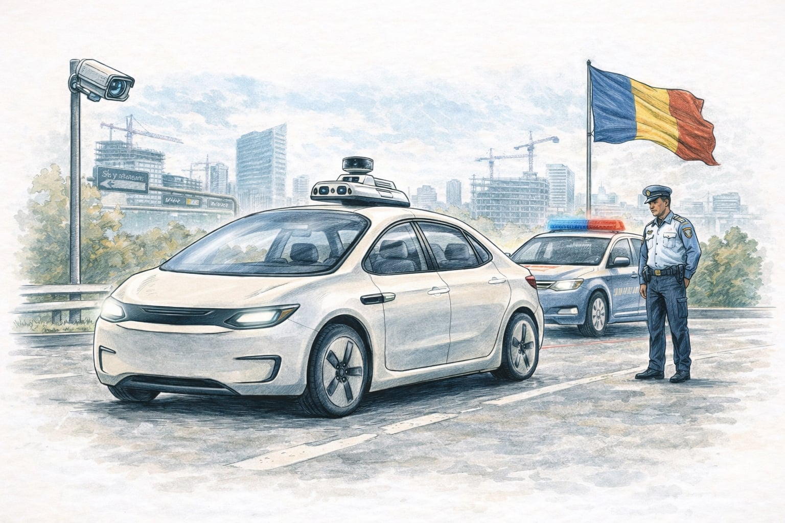 Mașinile autonome fără volan, o realitate tot mai aproape, dar încă inabordabilă în România În timp ce industria auto internațională face pași importanți spre fabricarea și implementarea vehiculelor complet autonome, în România această revoluție tehnologică se află încă în stadiul de proiecte pilot și teste controlate