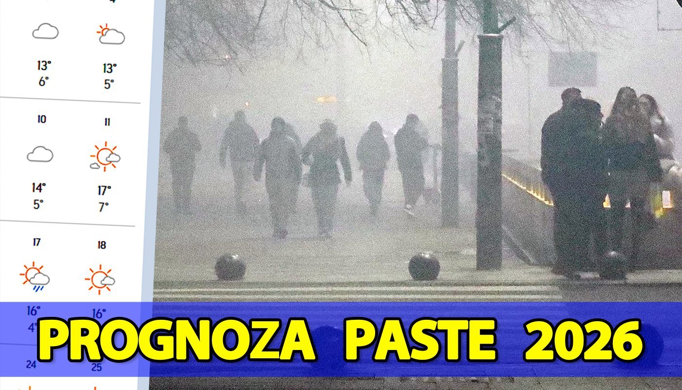 Prognoza meteo de paște 2026: Schimbare radicală! cum va fi vremea în București?
