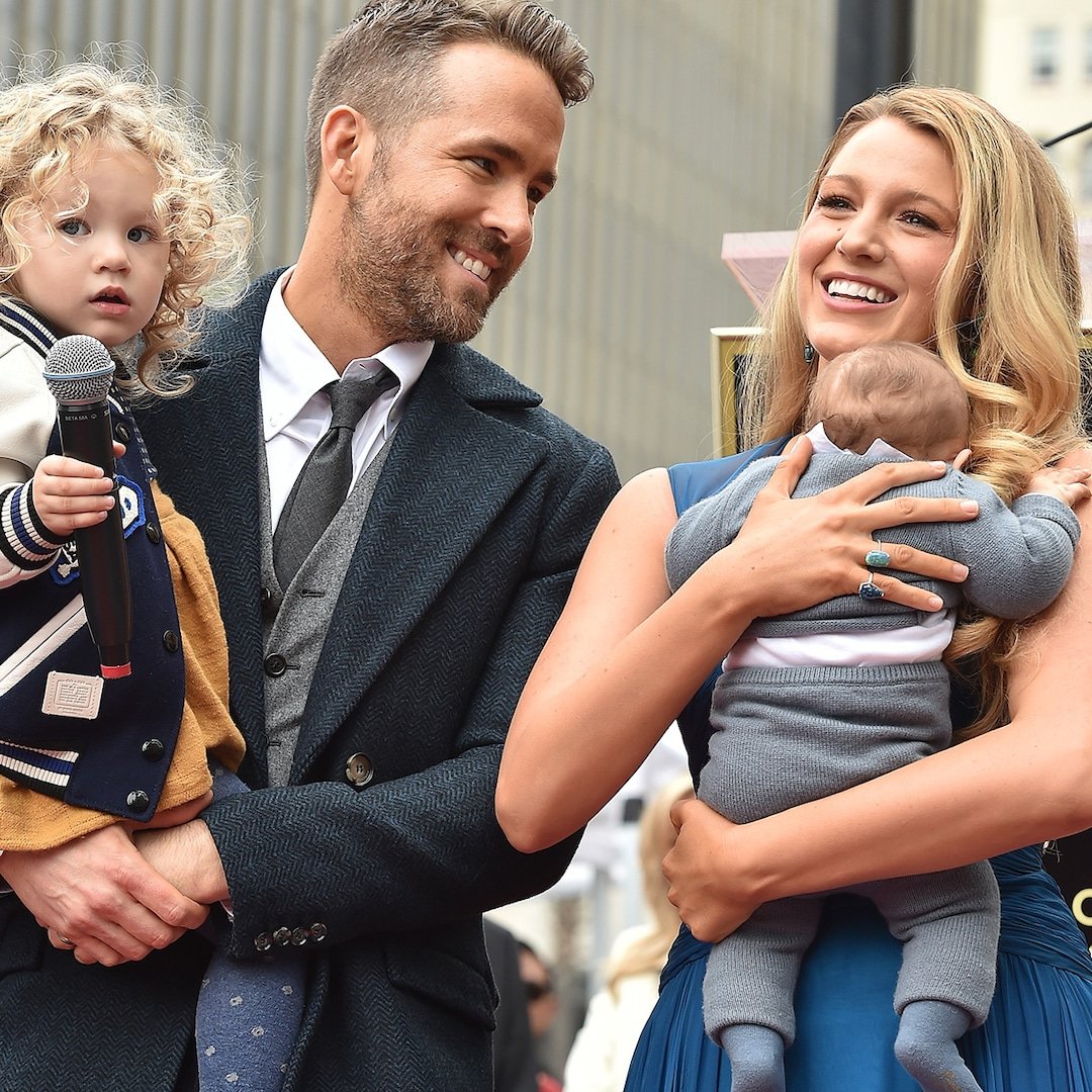 Blake Lively, poza rară cu copiii ei și Ryan Reynolds