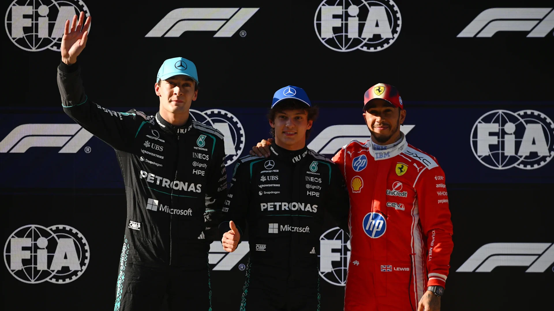 Antonelli vrea prima victorie, dar Ferrari e pe urmele lui