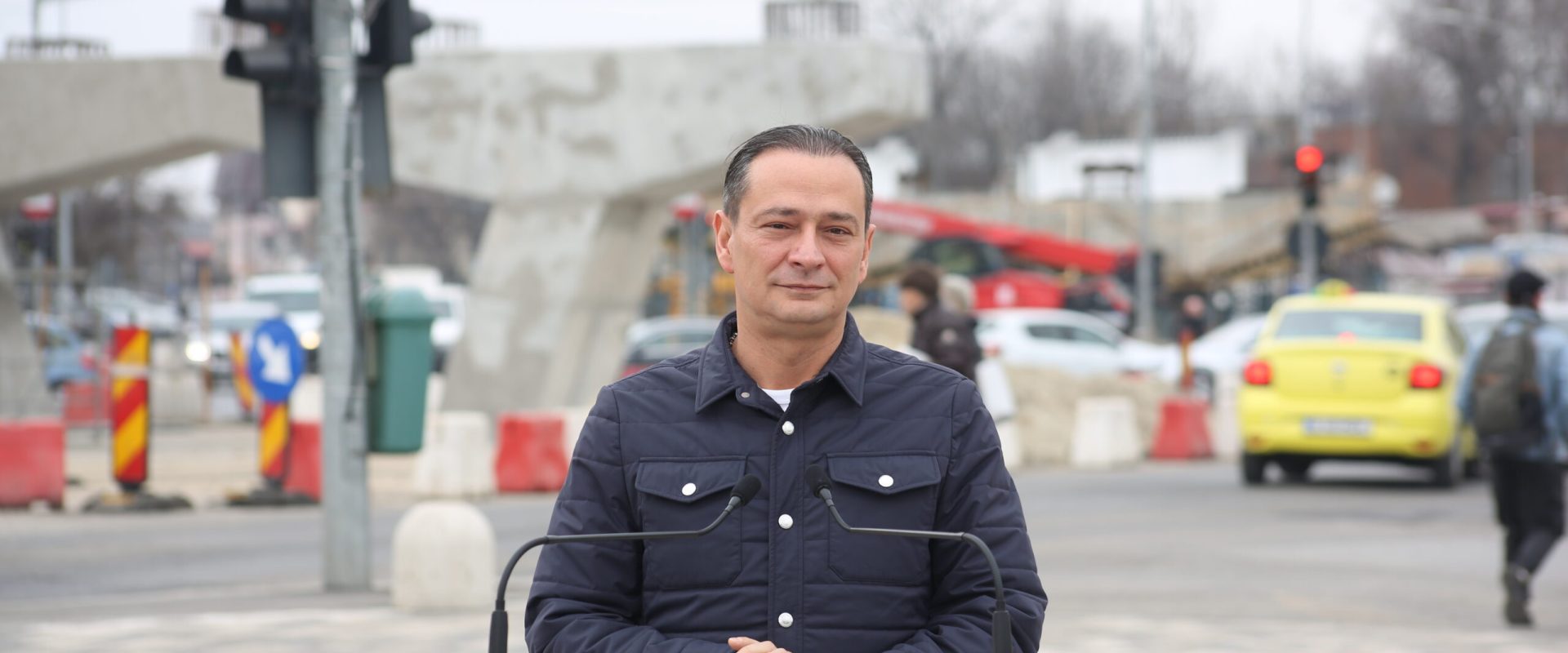 Montarea tablierului la pasajul Apărătorii Patriei, începută. Băluță: „Ultimul pasaj posibil”