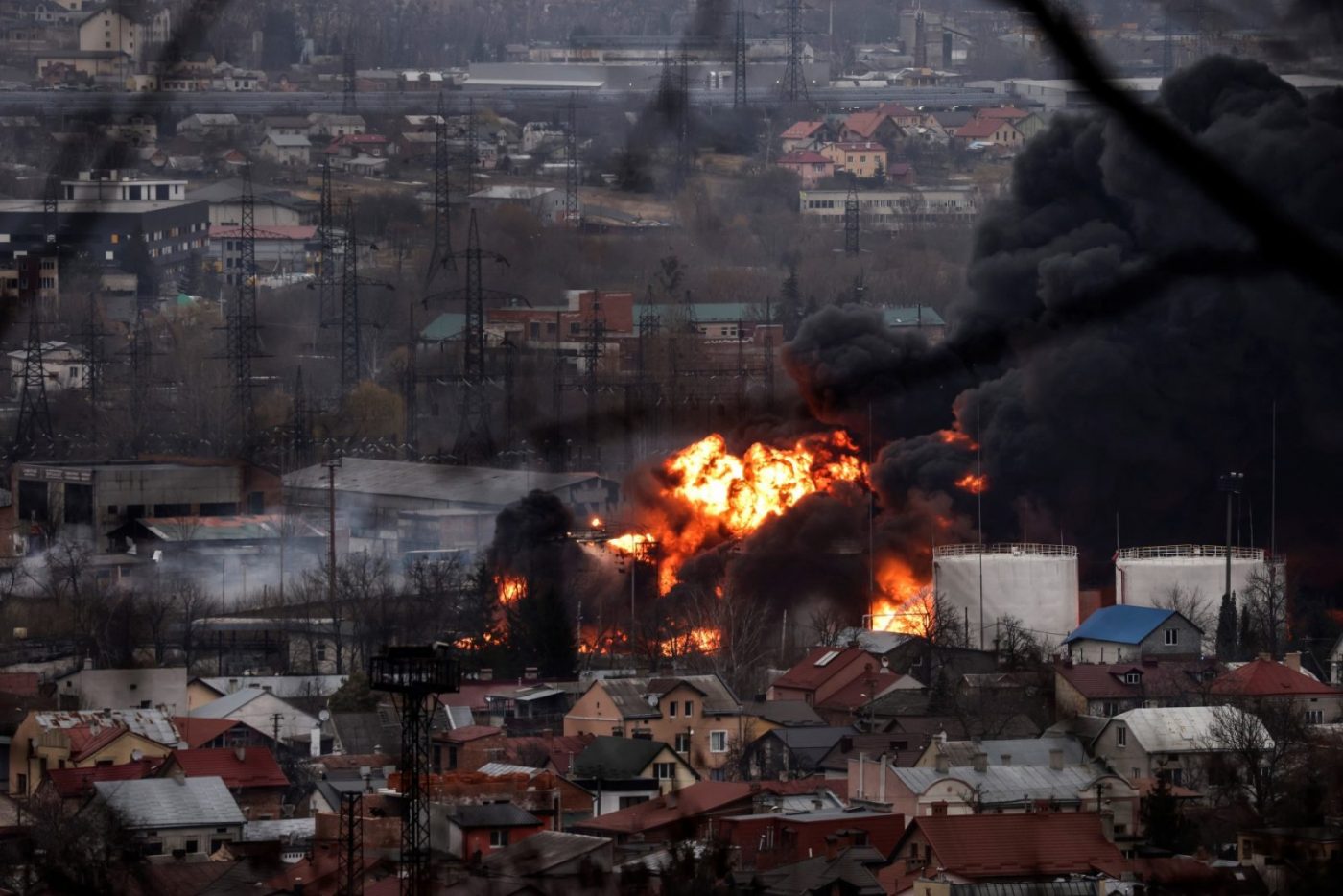 Rusia a lansat un atac cu drone asupra orașului Liov, din vestul Ucrainei, vizând inclusiv zona centrală, în după-amiaza zilei de astăzi