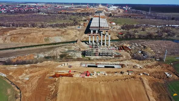 Stadiul lucrărilor pe primul lot al autostrăzii de centură a capitalei, de 40% Bucureștiul se apropie de o nouă etapă în ceea ce privește infrastructura
