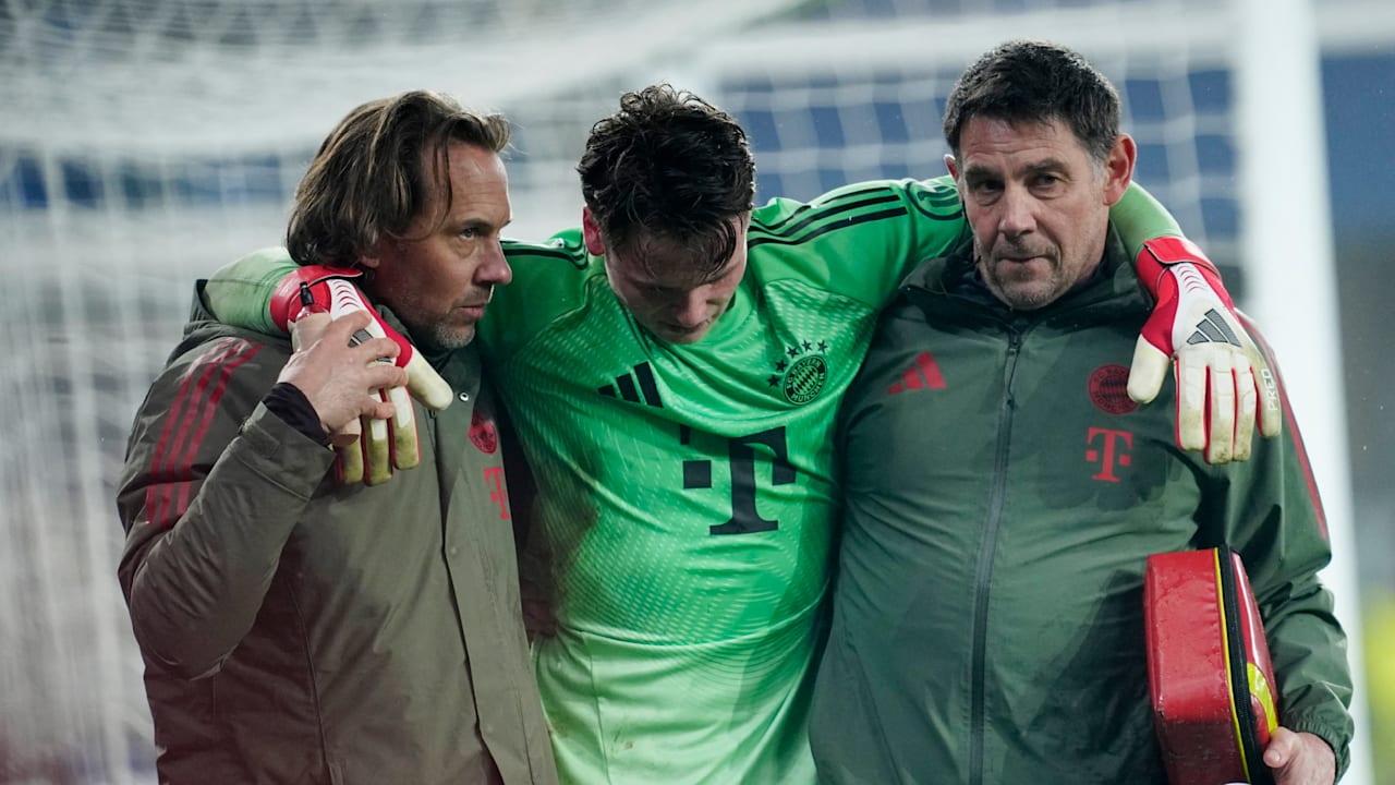 Champions League: Bayern-Show bei 6:0-Sieg in Bergamo – aber Sorgen um Jonas Urbig! | Sport