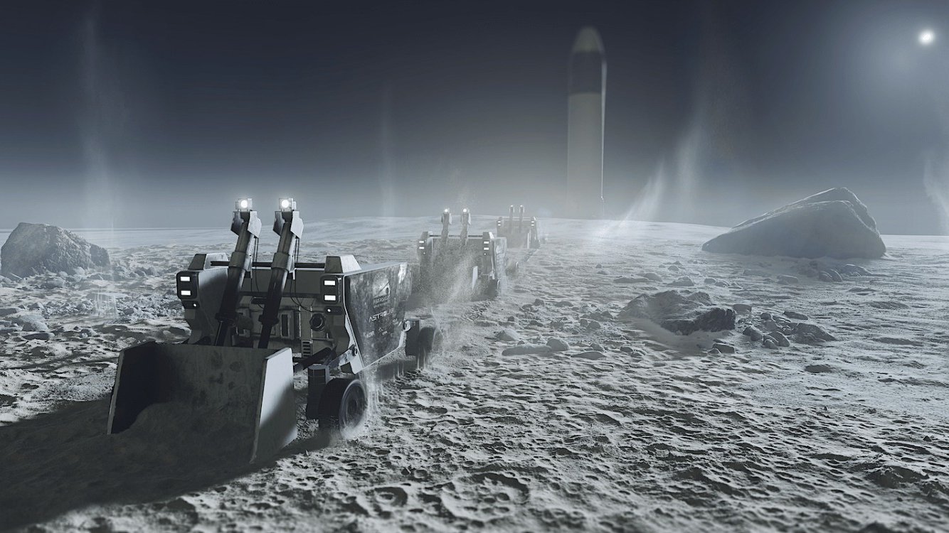 Un utilaj electric pentru Lună: de la concept la testare practică O companie americană a testat un excavator electric ce ar putea fi folosit pe Lună, demonstrând astfel un prototip funcțional