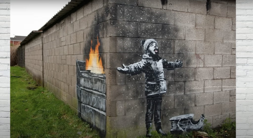 Foto: Anchetă reuters, identitatea lui banksy, clarificată