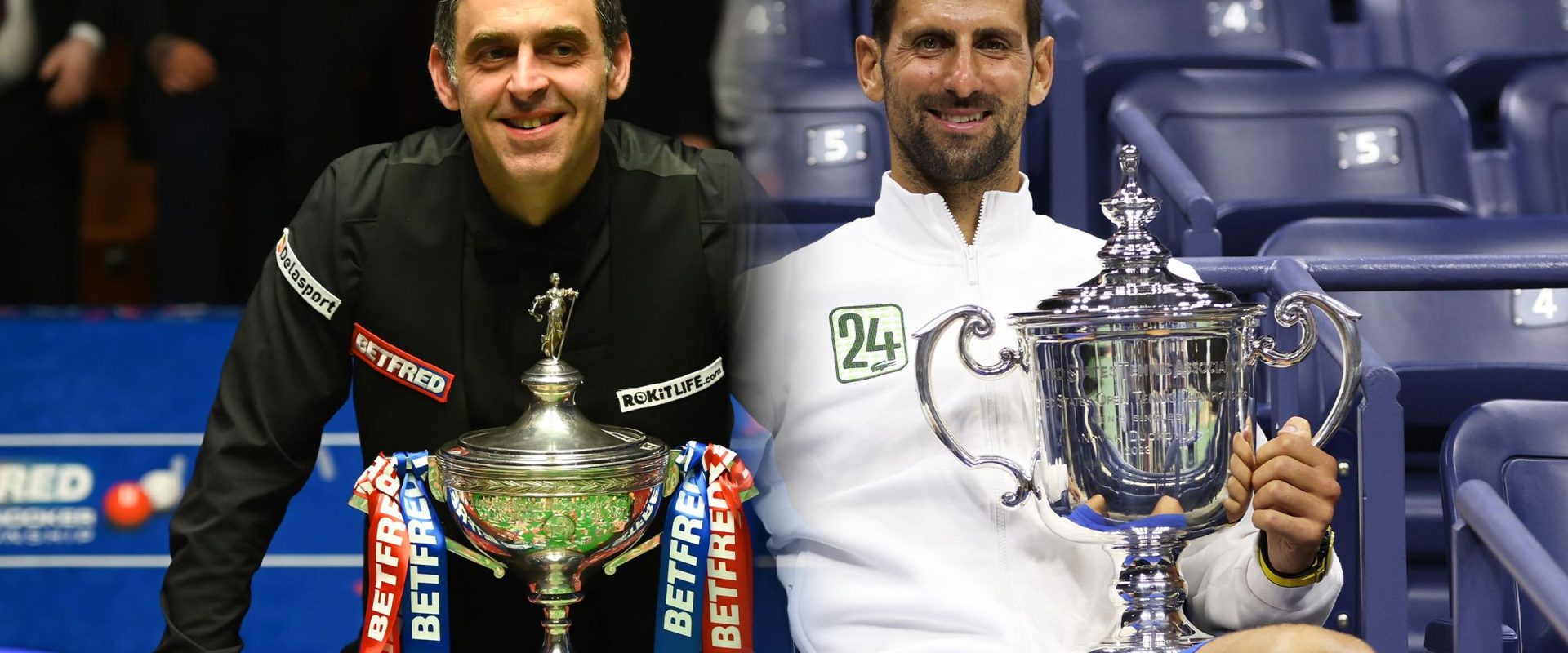 Ronnie O'Sullivan a primit un mesaj din 4 cuvinte de la Novak Djokovic, după cel mai mare break din istoria snookerului