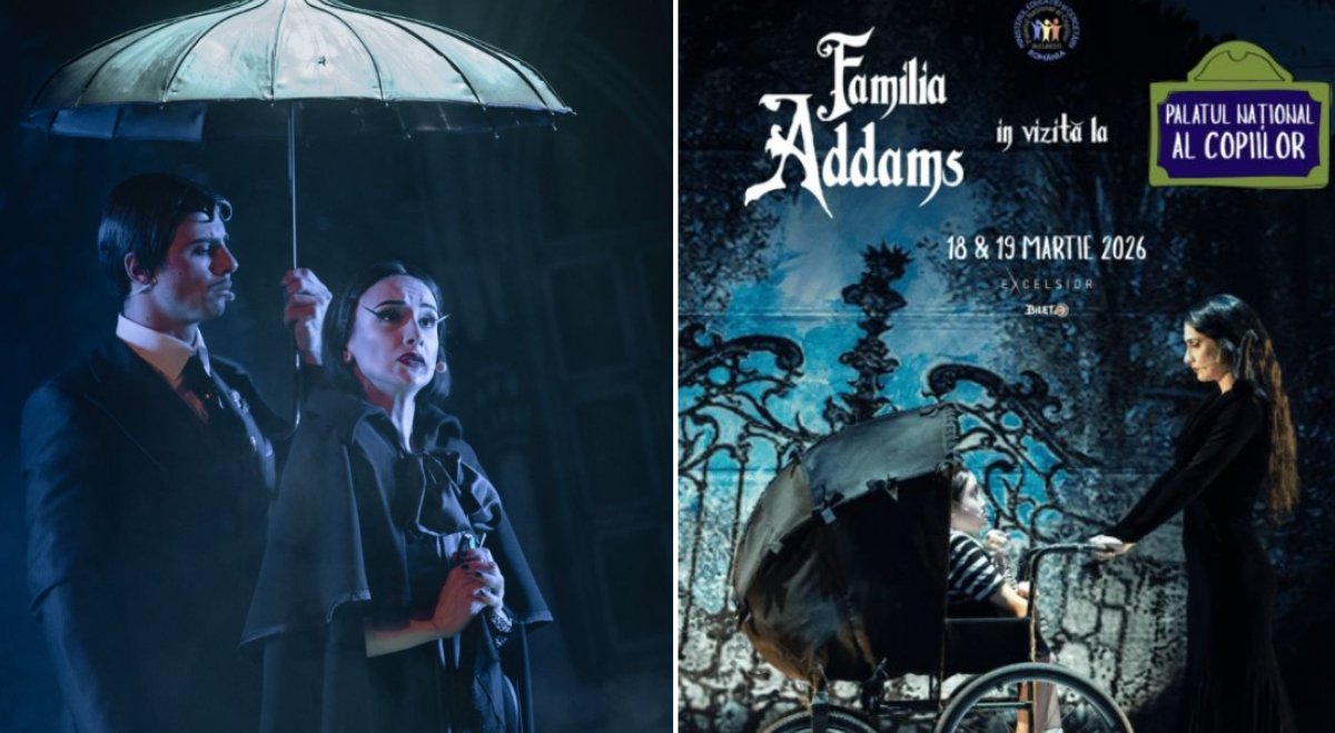 Musicalul „Familia Addams” de la Teatrul Excelsior, programat la Palatul Național al Copiilor în 2026 Musicalul „Familia Addams”, regizat de Răzvan Mazilu la Teatrul Excelsior, va avea două reprezentații speciale la Palatul Național al Copiilor în martie 2026