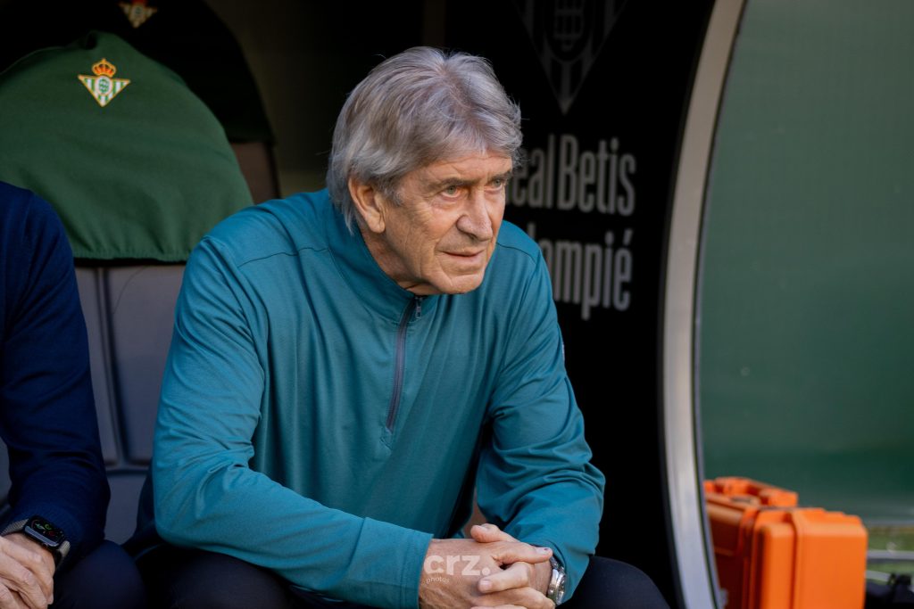 Pellegrini, durante el partido contra el Celta (@crzphotos)