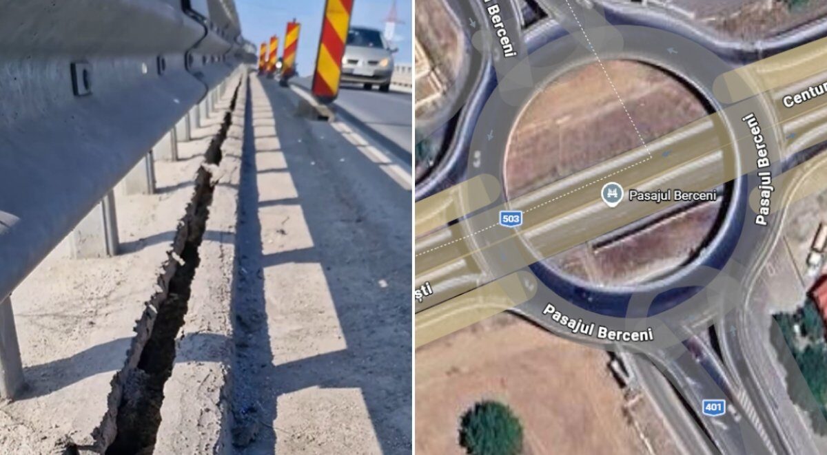 Fisuri la pasajul inaugurat recent peste A0: CNAIR așteaptă raportul de expertiză Pasajul peste Autostrada A0, care leagă comuna Berceni de București, prezintă fisuri la nivelul rampelor de acces, la doar doi ani de la inaugurare