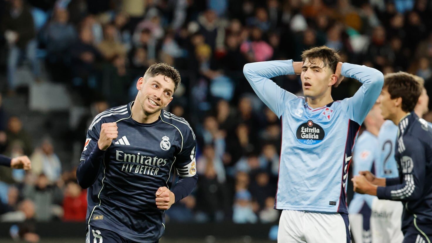 Valverde, eroul ultimului minut: Real Madrid smulge victoria în deplasarea de la Celta Vigo Federico Valverde a marcat golul victoriei pentru Real Madrid în prelungirile meciului cu Celta Vigo, un rezultat care menține vie lupta pentru titlu în La Liga