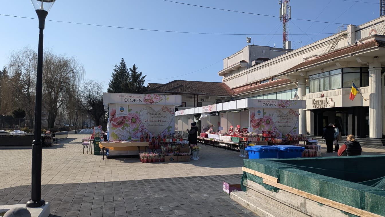Otopeni: Peste 65.000 de euro cheltuiți pe târgul de mărțișor în patru ani Primăria Otopeni a cheltuit peste 65.000 de euro în ultimii patru ani pentru închirierea și amenajarea standurilor de la Târgul de Mărțișor