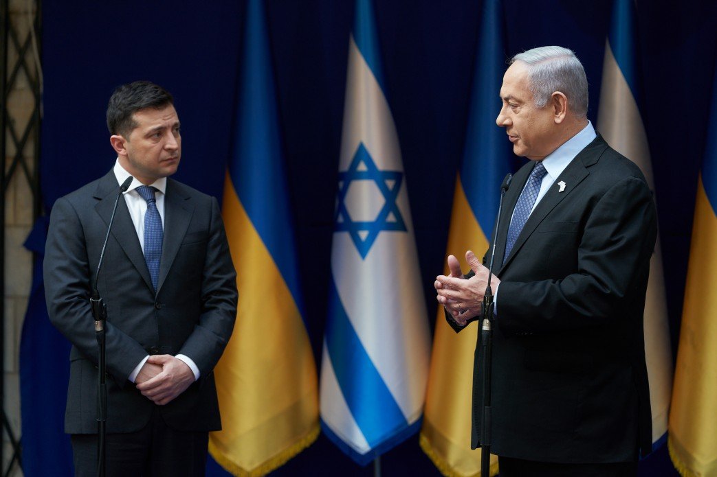 Netanyahu, discuții cu Zelenski despre dronele iraniene
