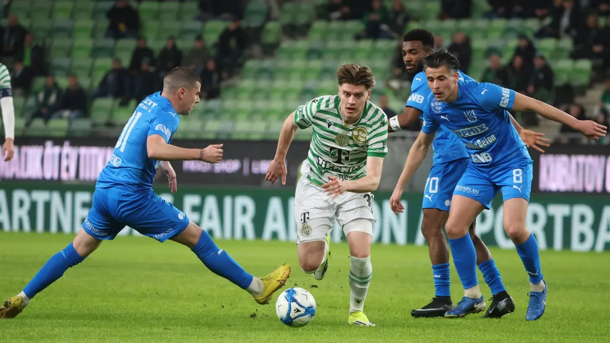 Victorie dramatică pentru Ferencváros în fața ultimei clasate Ferencváros a învins dramatic formația de liga secundă Kazincbarcika, scor 2-1, într-un meci din campionatul Ungariei, dominat de campioana en-titre, dar marcat de o rezistență surprinzătoare a oaspeților