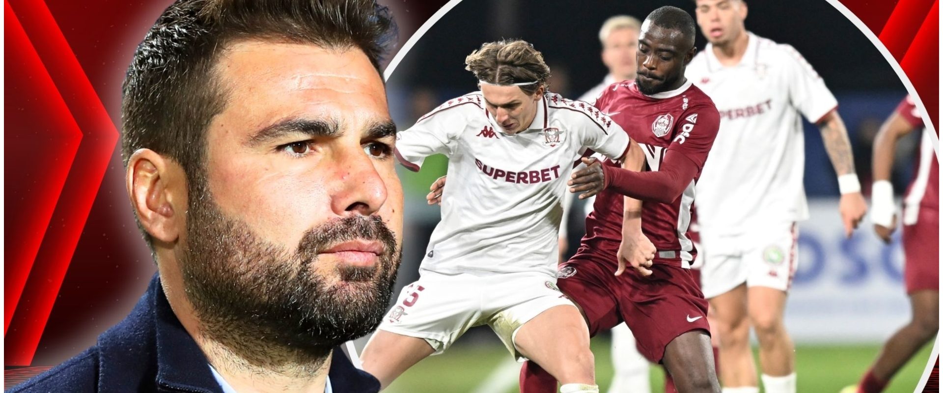 CFR Cluj a învins Rapid București cu scorul de 1-0 într-un meci tensionat în Gruia, vineri seara, în etapa a doua a play-off-ului superligii