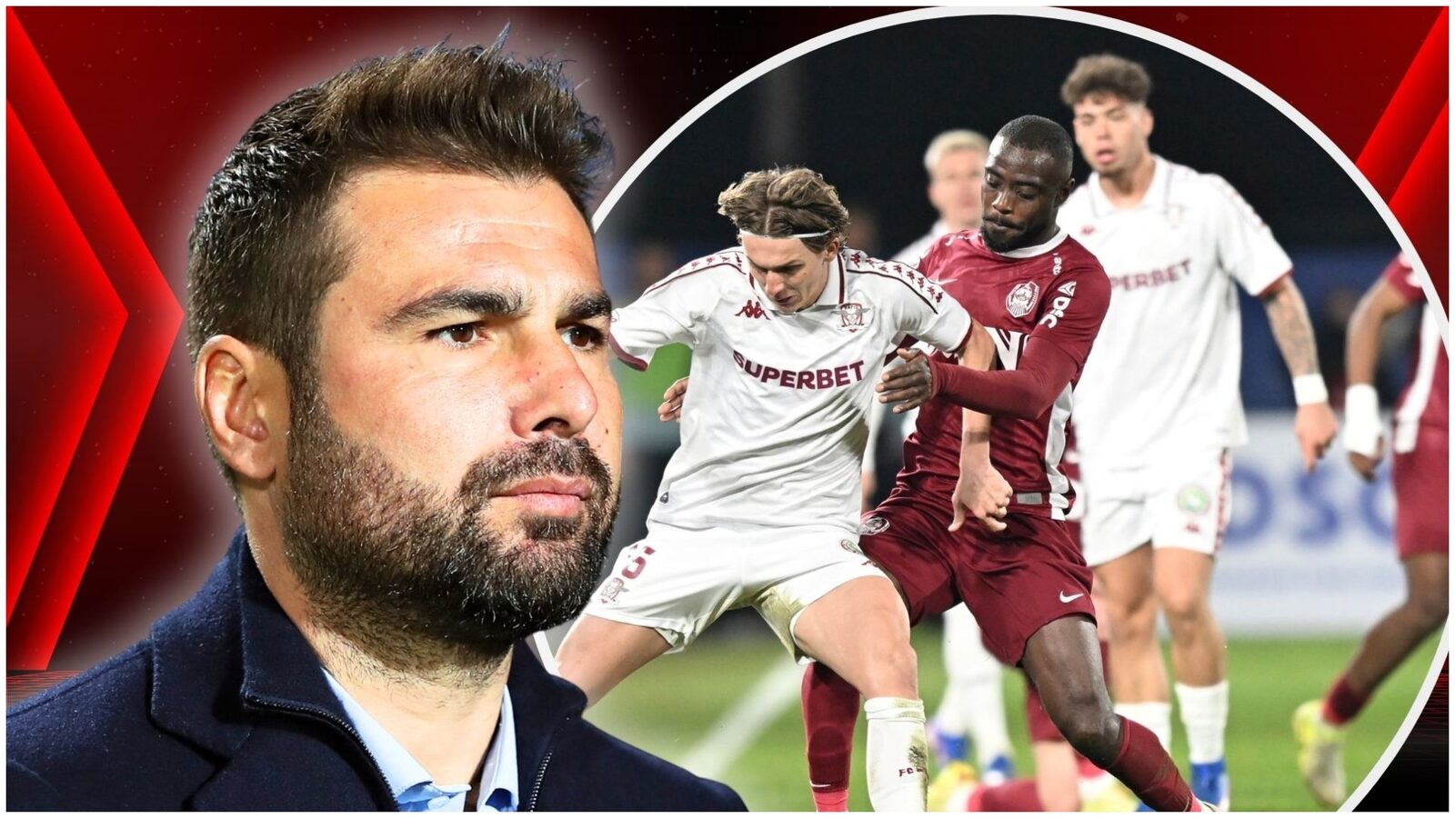 CFR Cluj a învins Rapid București cu scorul de 1-0 într-un meci tensionat în Gruia, vineri seara, în etapa a doua a play-off-ului superligii